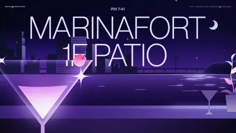 PM 7:41 - MarinaFort 1F Patio