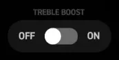 TREBLE BOOST