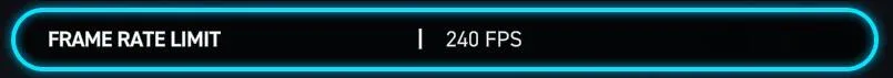 FRAME RATE LIMIT